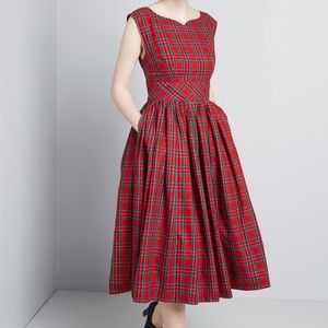 Modcloth Fabulous Fit and Flare Dress with Pockets